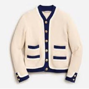 J Crew Lady Boucle Jacket